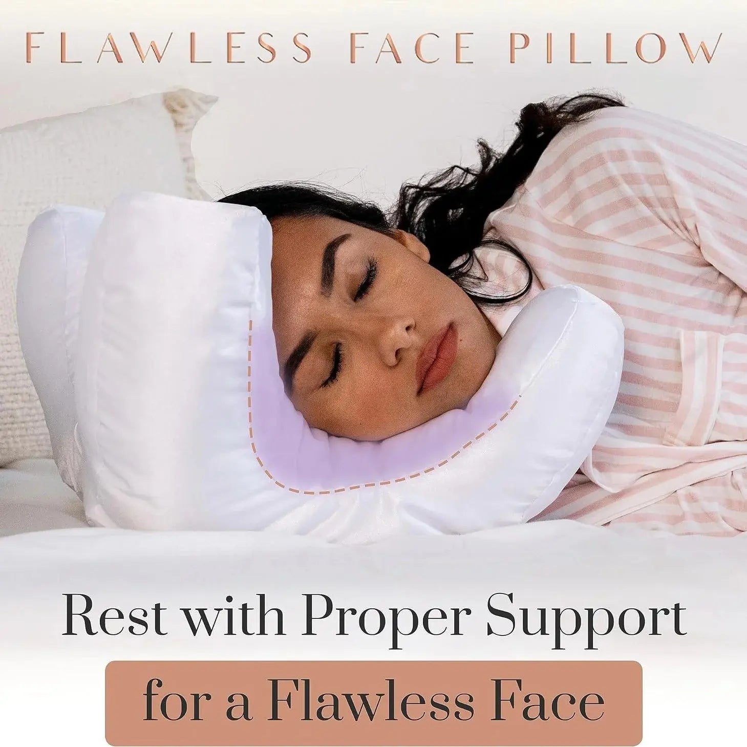 SilkGlow Beauty Sleep Pillow Direct x